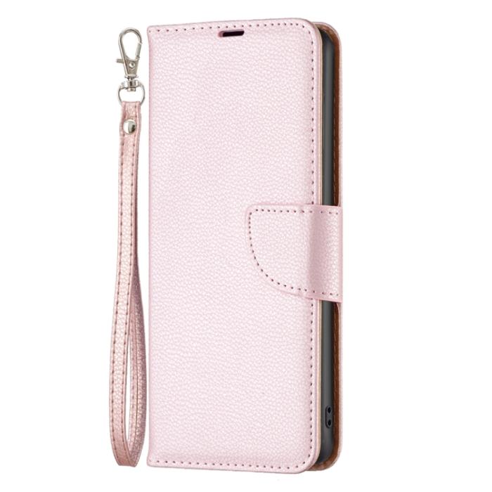 Bild 2,  Xiaomi 13 Lite 5G Fodral Litchi Shark Läder Roséguld - Teknikhallen.se