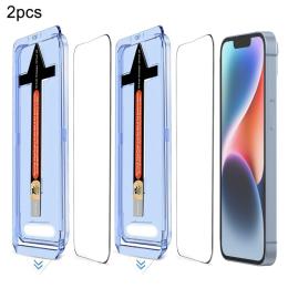  iPhone 14/13 Pro/13 2-PACK Skärmskydd Heltäckande Härdat Glas - Teknikhallen.se