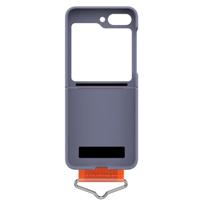 Bild 5,  Samsung Galaxy Z Flip 5 Skal Bälte Lila/Orange - Teknikhallen.se
