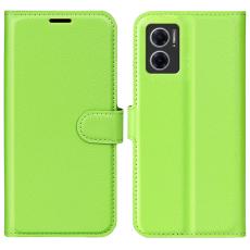  Xiaomi Redmi 10 5G Fodral Litchi L&auml;der Gr&ouml;n - Teknikhallen.se