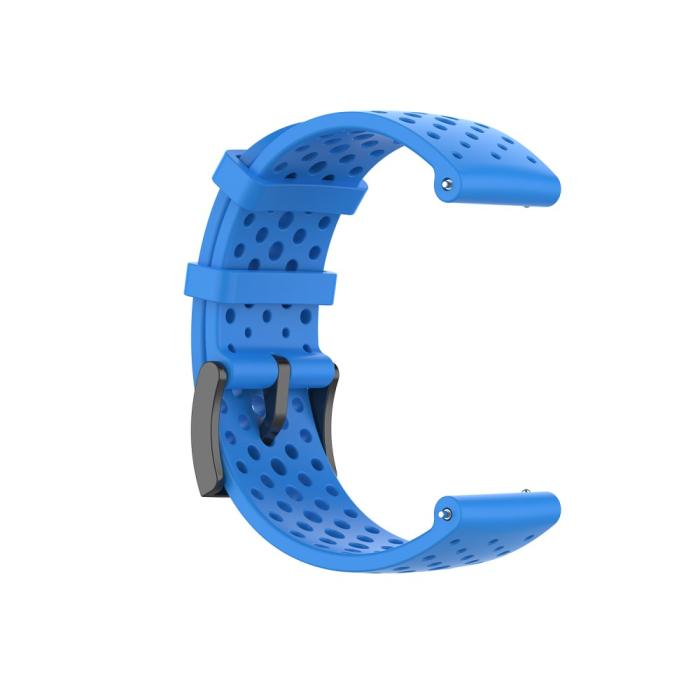Bild 4,  Ihåligt Silikon Armband Suunto (24mm) Blå - Teknikhallen.se
