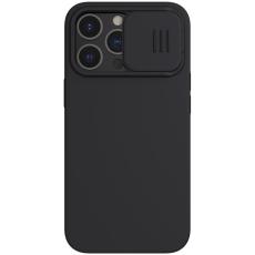 NILLKIN iPhone 13 Pro Max - NILLKIN MagSafe CamShield Silky Liquid Skal - Svart - Teknikhallen.se