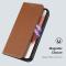 DUX DUCIS DUX DUCIS Galaxy S23 Fodral Skin X2 Premium Brun - Teknikhallen.se