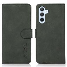 KHAZNEH KHAZNEH Samsung Galaxy A54 5G Fodral Retro L&auml;der Gr&ouml;n - Teknikhallen.se
