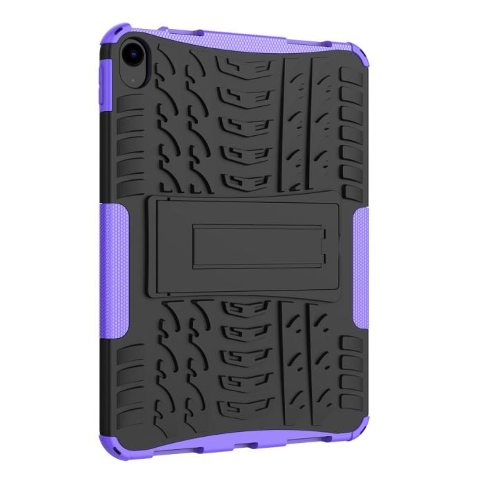Bild 3,  iPad 11 2025 / 10.9 2022 Skal Rugged Kickstand Armor Lila - Teknikhallen.se
