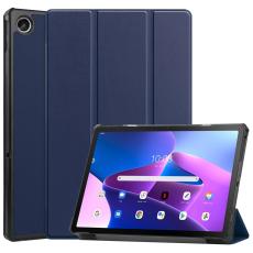  Lenovo Tab M10 Plus Gen 3 Fodral Tri-Fold M&ouml;rk Bl&aring; - Teknikhallen.se