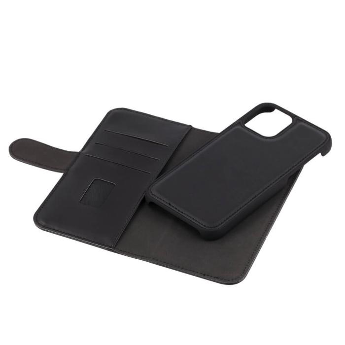 Bild 4, Gear GEAR iPhone 12 / 12 Pro 2in1 Magnet Fodral / Skal Svart - Teknikhallen.se