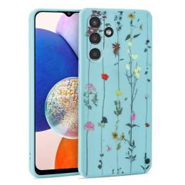 Tech-Protect Tech-Protect Galaxy A14 4G/5G Skal Mood Garden Blue - Teknikhallen.se