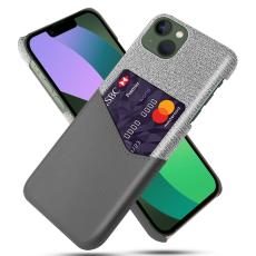  iPhone 15 Plus Skal Med Kortfack Gr&aring; - Teknikhallen.se