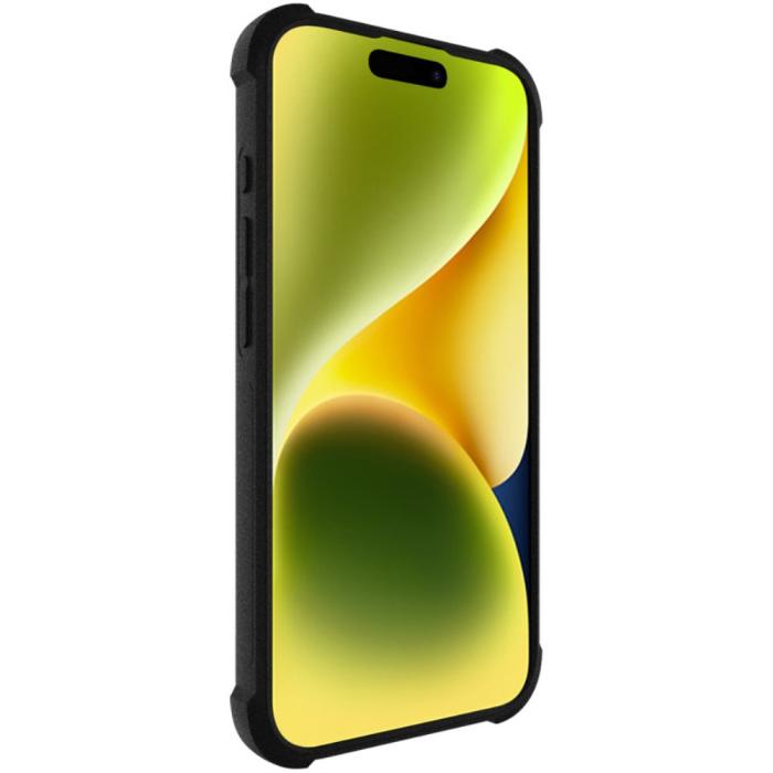 Bild 3, IMAK IMAK iPhone 16 Skal TPU Shockproof Svart - Teknikhallen.se