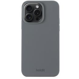 holdit holdit iPhone 15 Pro Mobilskal Silikon Space Gray - Teknikhallen.se