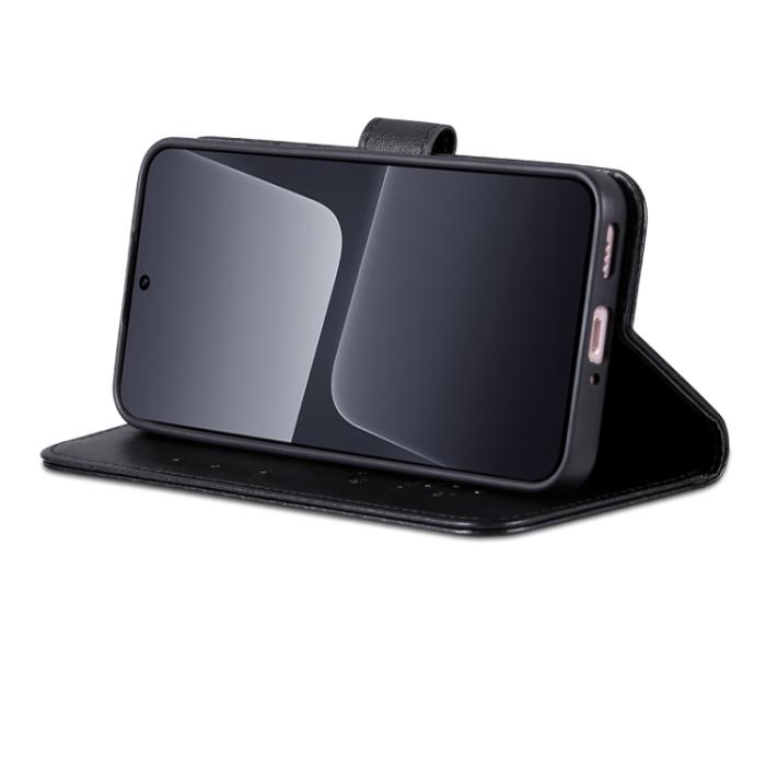 Bild 5, AZNS AZNS Xiaomi 13 Pro 5G Fodral Läder Svart - Teknikhallen.se
