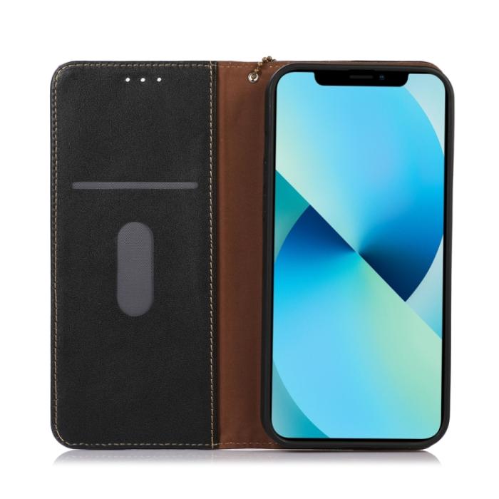 Bild 4, KHAZNEH KHAZNEH iPhone 15 Pro Fodral Flip Nappa Textur Svart - Teknikhallen.se