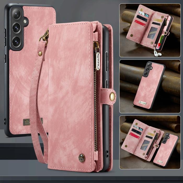 Bild 5, CASEME CASEME Galaxy S25 Plus 2in1 Fodral/Skal Multifunktionell Rosa - Teknikhallen.se