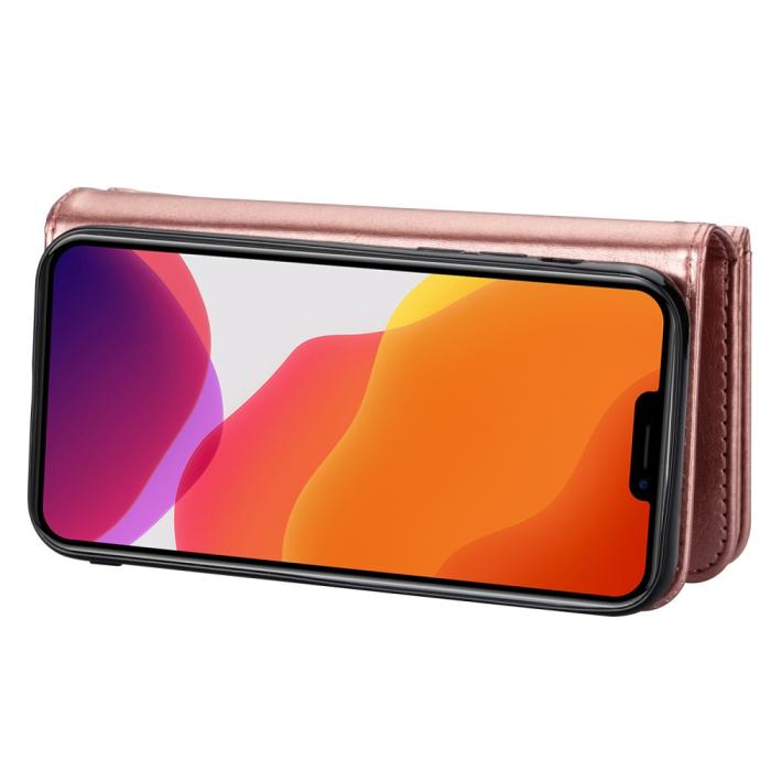 Bild 5,  iPhone 13 Pro Max - 9-Korts 2in1 Magnet Fodral / Skal - Roséguld - Teknikhallen.se