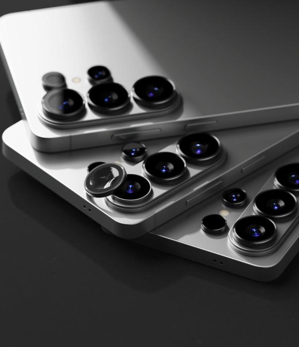 Bild 6, Ringke Ringke Galaxy S26 Ultra 2-PACK Linsskydd Härdat Glas Svart - Teknikhallen.se