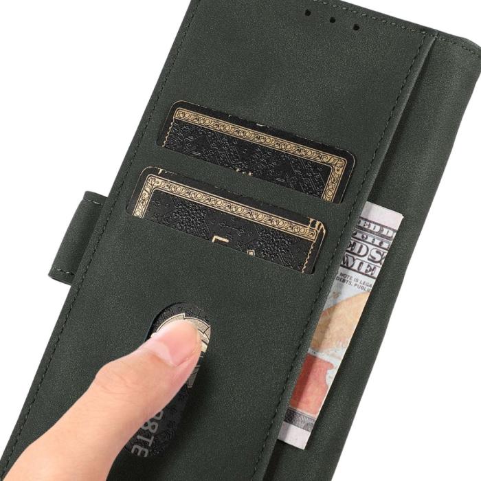 Bild 4, KHAZNEH KHAZNEH Samsung Galaxy A54 5G Fodral Retro Läder Grön - Teknikhallen.se