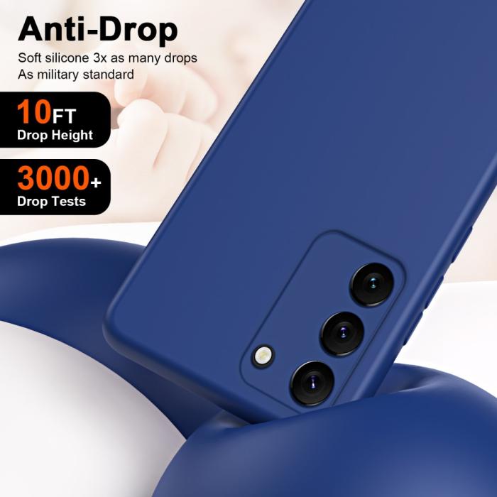 Bild 3,  Samsung Galaxy S23 Plus Skal Gummerat TPU Röd - Teknikhallen.se