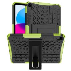  iPad 11 2025 / 10.9 2022 Skal Rugged Kickstand Armor Gr&ouml;n - Teknikhallen.se