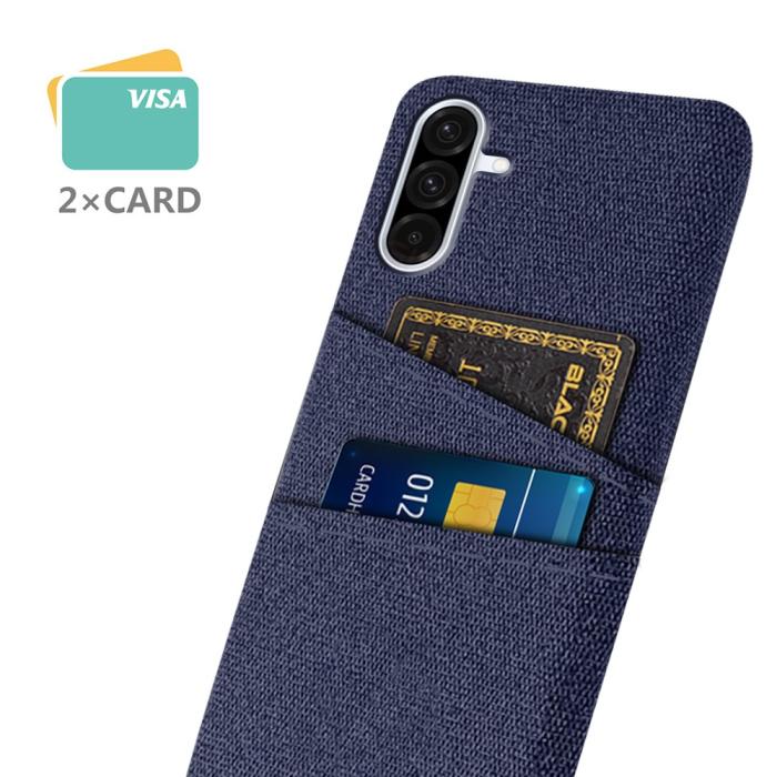Bild 2,  Samsung Galaxy A56 5G / A36 5G Skal Med Kortfack Tygbelagt - Teknikhallen.se