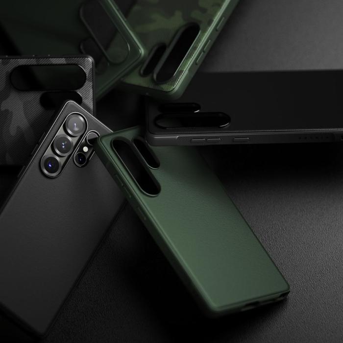 Bild 4, Ringke Ringke Samsung Galaxy S25 Ultra Skal Onyx Mörk Grön - Teknikhallen.se