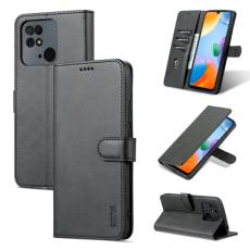 AZNS AZNS Xiaomi Redmi 10C Fodral L&auml;der Svart - Teknikhallen.se