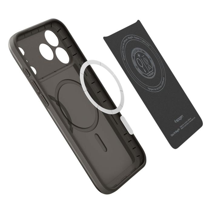 Bild 5, Spigen Spigen iPhone 18 Pro Max / 17 Pro Max Skal MagSafe Thin Fit - Teknikhallen.se