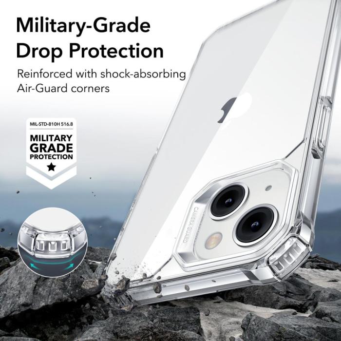 Bild 2, ESR ESR iPhone 13 / 14 Skal Air Armor Transparent - Teknikhallen.se