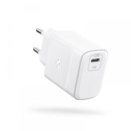 Spigen Spigen 20W PowerArc GaN PD USB-C Snabbladdare Vit - Teknikhallen.se