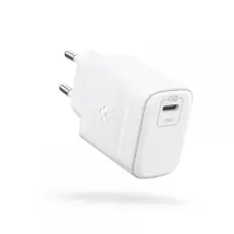 Spigen Spigen 20W PowerArc GaN PD USB-C Snabbladdare Vit - Teknikhallen.se