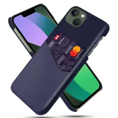  iPhone 15 Plus Skal Med Kortfack Bl&aring; - Teknikhallen.se