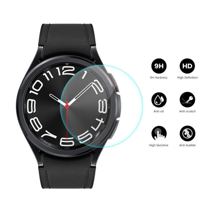 Bild 2, ENKAY ENKAY Galaxy Watch 6 Classic 43 mm 2-PACK Skärmskydd - Teknikhallen.se