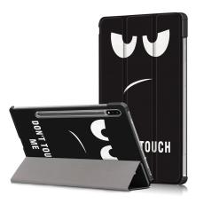  Galaxy Tab S7 FE/S7 Plus/S8 Plus Tri-Fold L&auml;der Fodral Dont Touch Me - Teknikhallen.se