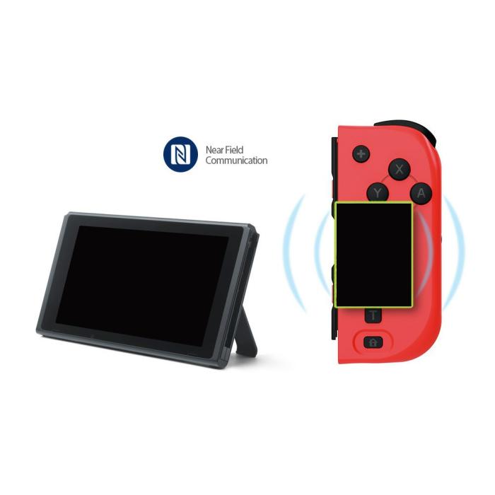 Bild 3, DOBE DOBE Nintendo Switch Joy-Con Kontroll Röd / Blå - Teknikhallen.se