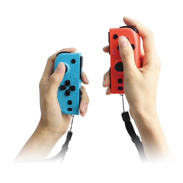 Bild 6, DOBE DOBE Nintendo Switch Joy-Con Kontroll Röd / Blå - Teknikhallen.se