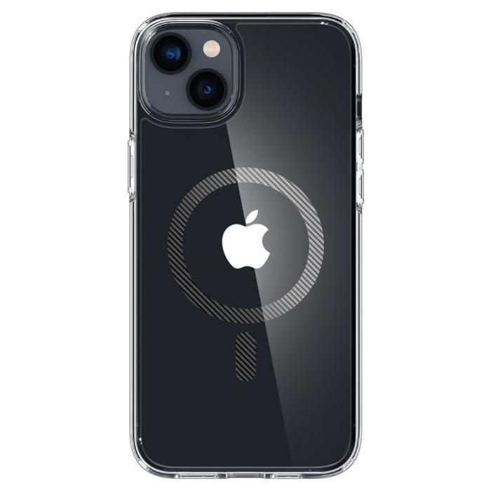 Bild 2, Spigen Spigen iPhone 15 Plus / 14 Plus Skal Ultra Hybrid Mag MagSafe Kolfiber - Teknikhallen.se