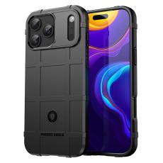  iPhone 18 Pro Max / 17 Pro Max Skal Robust Svart - Teknikhallen.se