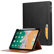  iPad Mini 2024/2021 Fodral Pennh&aring;llare Och Frontficka Svart - Teknikhallen.se