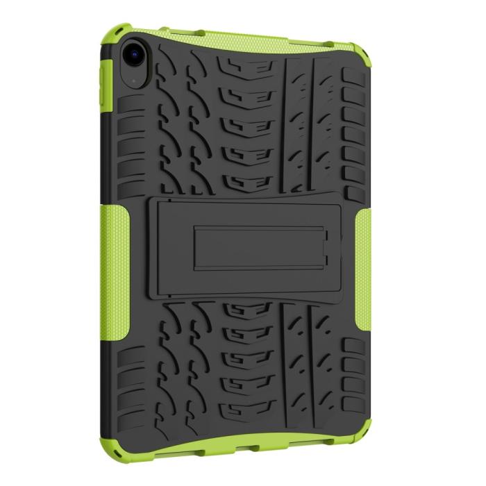 Bild 3,  iPad 11 2025 / 10.9 2022 Skal Rugged Kickstand Armor Grön - Teknikhallen.se