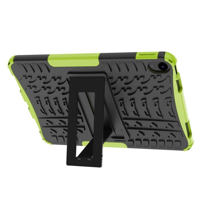 Bild 5,  iPad 11 2025 / 10.9 2022 Skal Rugged Kickstand Armor Grön - Teknikhallen.se