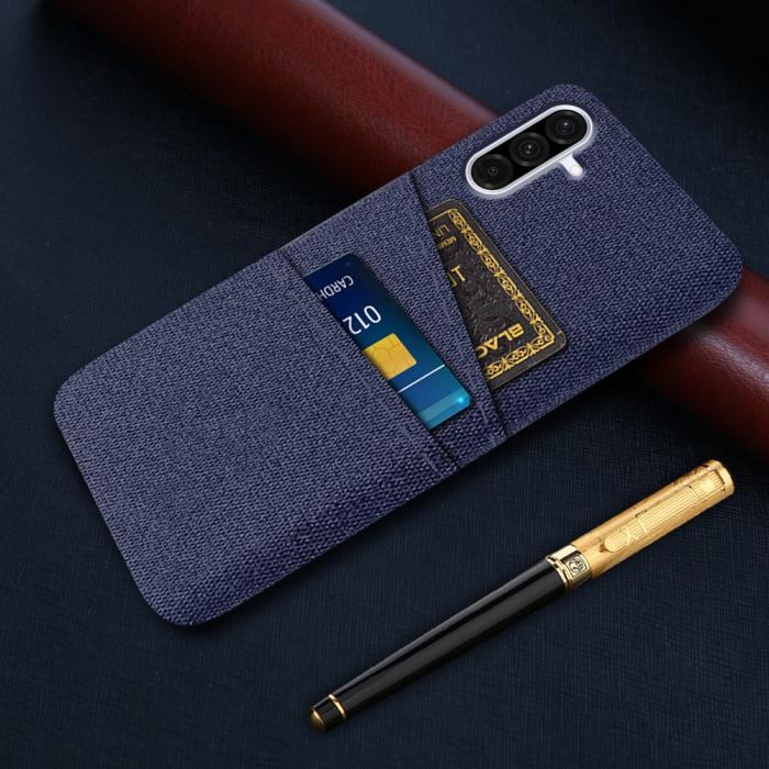 Bild 5,  Samsung Galaxy A56 5G / A36 5G Skal Med Kortfack Tygbelagt - Teknikhallen.se