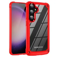  Samsung Galaxy S25 Skal Xtreme Shockproof Hybrid R&ouml;d - Teknikhallen.se