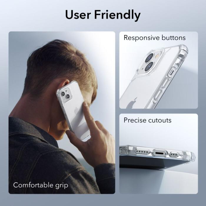Bild 6, ESR ESR iPhone 13 / 14 Skal Air Armor Transparent - Teknikhallen.se