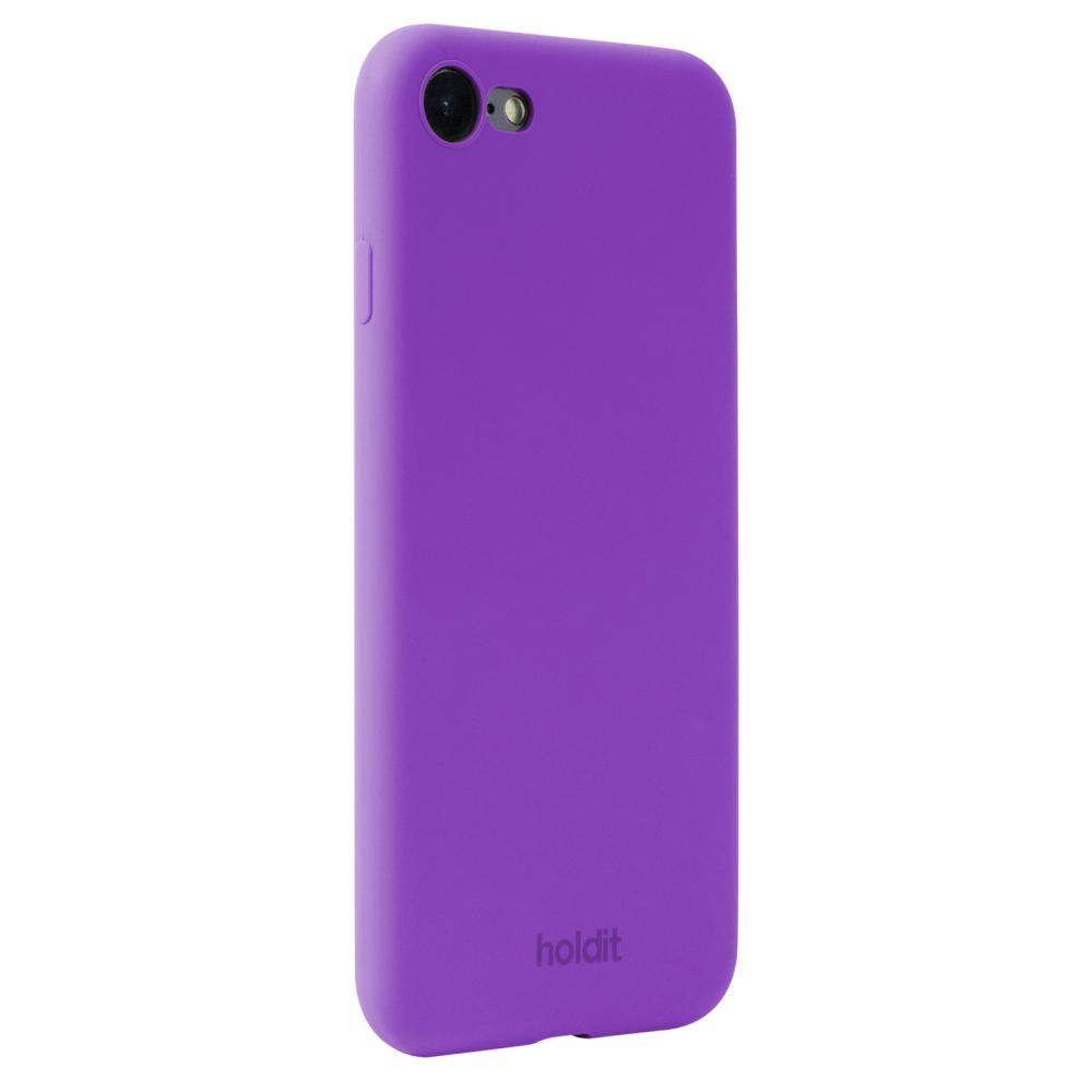 holdit holdit iPhone 7/8/SE Mobilskal Silikon Bright Purp - Teknikhallen.se