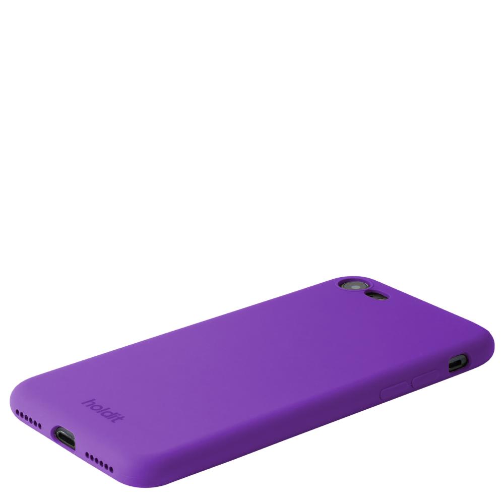 holdit holdit iPhone 7/8/SE Mobilskal Silikon Bright Purp - Teknikhallen.se