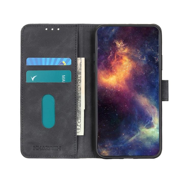 Bild 5, KHAZNEH KHAZNEH Xiaomi 13 Pro 5G Fodral Retro Läder Svart - Teknikhallen.se