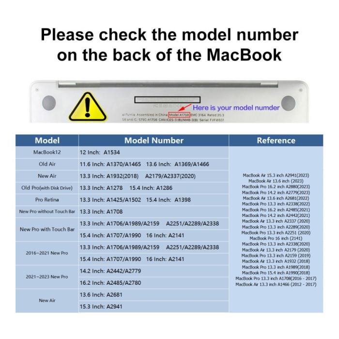 Bild 6, ENKAY ENKAY MacBook Air 15 2023 Skal Shockproof Transparent Glitter - Teknikhallen.se
