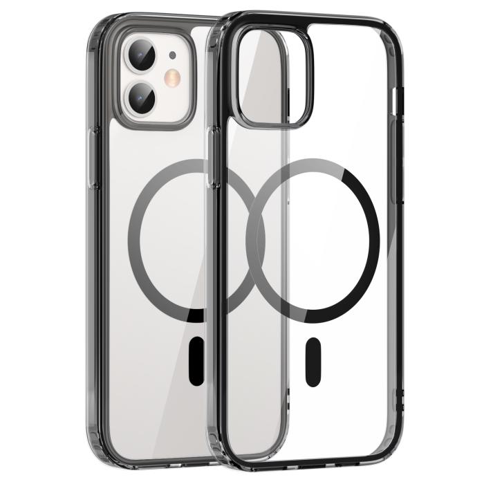 Bild 2, ColorPop ColorPop iPhone 12/12 Pro Skal CH MagSafe Transparent/Svart - Teknikhallen.se
