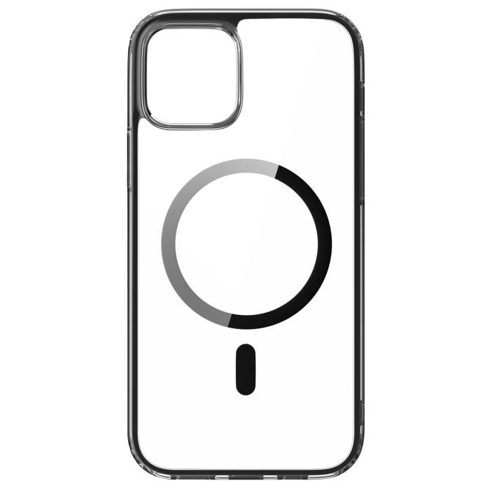 Bild 3, ColorPop ColorPop iPhone 12/12 Pro Skal CH MagSafe Transparent/Svart - Teknikhallen.se