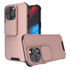  iPhone 13 Pro Max - CamShield Hybrid Skal - Ros&eacute;guld - Teknikhallen.se